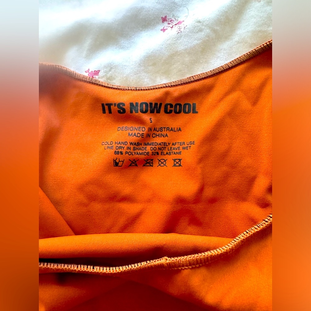 Free People swim It’s now cool the contour bodysuit one piece - rust bikini - Picture 6 of 8